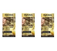 (CONFEZIONE DA 3) SYOSS OLEO INTENSE PERMANENTE COLOR OLIO 7-10 - BIONDO NATU...