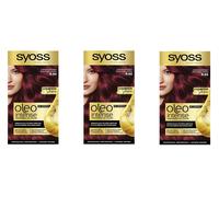 (CONFEZIONE DA 3) SYOSS OLEO INTENSO COLORE AD OLIO PERMANENTE 5-92 ROSSO...