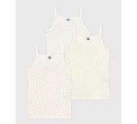 Confezione da 3 t-shirt intime Bianco 6 anni - 114 cm Tinta unita