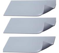 Confezione da 3 tappetini in silicone per pressa a caldo, 10,2 x 20,3 cm | Cuscinetti in silicone resistenti al calore su entrambi i lati per garantire una distribuzione uniforme del calore e della