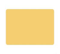 Confezione da 3 tappetini in silicone per protezione dal calore del tavolo, design con fondo opaco antiscivolo, flessibili e dimensioni 40 x 30 cm, per uso quotidiano (giallo)