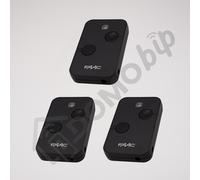 Confezione da 3 telecomandi FAAC XTO2 868 SLH-DS cancelli motorizzati 787030