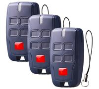 Confezione da 3 telecomandi per porta del garage BFT MITTO B2, 433,92 MHz, telecomando elettrico per cancello elettrico, 4 canali, adatto per Rolling BFT Mitto 2, Kleio, Ghibli, TRC 2, TR (3 pezzi)