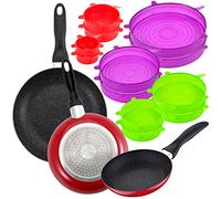 Confezione da 3 veleni San Ignatio Ø16 cm Ø20 cm Ø24 cm + set di 12 tappi in silicone