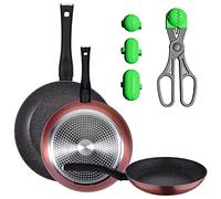 Confezione da 3 veline Ø20/24 e 28 cm + spugna multiuso la crepa con 4 stampi