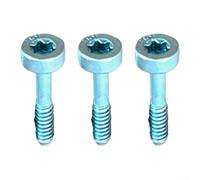 Confezione da 3 viti di ricambio 9075-478-3023 per soffiatore e aspirapolvere FS38, FS45, FS46, FS55, BG55 e BG85, accessori per soffiare foglie e aspirapolvere - chiusure in metallo resistenti