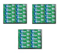 (confezione da 3) Wrigleys Orbit Spearmint Chewing Gum Full 3x300 pezzi