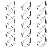 Confezione da 30 Ami Wacky Hook con guardia Weedless Rigs Pesce Per Wacky Rigging Esche Amo