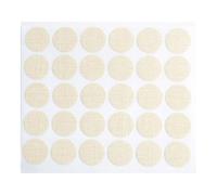 Confezione da 30 coperture adesive per fori per viti, in robusto PVC, per mobili, armadi, scrivanie, occultamenti per la casa