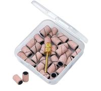 Confezione da 30 fasce abrasive per unghie elettriche per manicure e trapano per unghie, rimozione dello smalto gel, strumento per pedicure, levigatura, lucidante, forniture essenziali, lima a grana