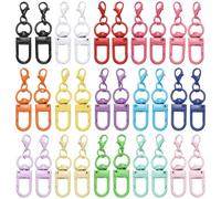 Confezione Da 30 Mini Fermagli Per Aragosta, Robusti E Durevoli, Diverse Opzioni Di Colore, Per Ornamenti Pendenti, Facili Da Collegare, Adatti Per Gli Amanti Del Fatto A Mano.