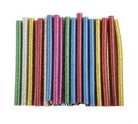 Confezione da 30 pezzi di colla a caldo glitterata per lezioni di arte scolastica, stanze artigianali domestiche e ambienti di produzione su piccola scala utilizzando strumenti per colla a caldo