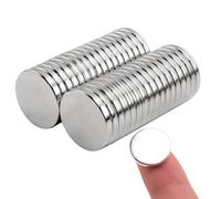 Confezione da 30 set di magneti potenti, magneti al neodimio rotondi da 15 mm x 2 mm per il fai da te, magneti potenti per lavagne magnetiche, piccoli super magneti extra forti per il fai da te