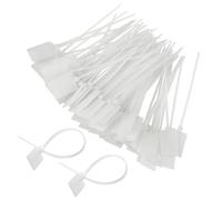 Confezione Da 300 Fascette Per Etichette In Nylon Bianco, Fascette Impermeabili, Fascette Per Marcatura Oggetti, Fascette Durevoli, Fascette Per Classificazione E Organizzazione