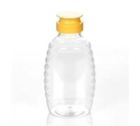 Confezione da 300 pezzi di bottiglia di in plastica da 180 ml/6 oz, tappo a valvola in silicone, erogatore di for uso alimentare