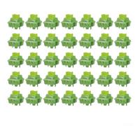 Confezione da 35 interruttori tattili lineari per tastiera meccanica con V3 silenzioso, progettati per una migliore distribuzione della retroilluminazione e l'attuazione dei tasti reattivi