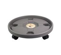 Confezione da 36 cm con ruote, supporto per piante in vaso per piante in vaso, resistente supporto per piante con ruote, supporto rotondo per piante con base a rullo per piante, mover per vasi da