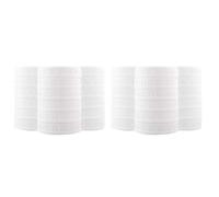 Confezione Da 36 Coperchi Nel Plastica per Barattoli Un Bocca Regolare per 6332