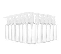 Confezione da 36 Flaconi da Viaggio Trasparenti da 3,4 Once / 100 Ml Flacon2747