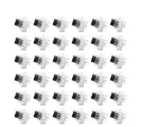 Confezione da 36 interruttori meccanici per tastiera a 3 pin tattile Clicky per Mx Standard Hot Swap compatibili con Redragon E-yooso Rgb Gaming Digitazione Nero (nero)