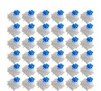 Confezione da 36 interruttori meccanici per tastiera meccanica a 3 pin tattile Clicky per Mx Standard Hot Swap compatibili con Redragon E-yooso Rgb Gaming Digitazione Nero (marrone)