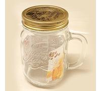 Confezione da 3pz Bicchiere vaso boccale con manico e tappo 4 stagioni Bormioli