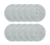 Confezione da 4/10 panni in microfibra lavabili di ricambio per M3 Cleaner M3, riutilizzabili, in microfibra per una pulizia efficiente del pavimento (confezione da 10)