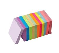 Confezione da 4/8 foglietti adesivi - Ricariche autoadesive 7,5 cm x, in colori assortiti(Random color-6pcs)