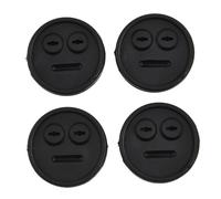 Confezione da 4 anelli di tenuta per termometro in silicone per uso alimentare ad alta temperatura per barbecue compatibili con Weber Smokey Mountain 14/18/22 (modello 85037) per porta sonda grill