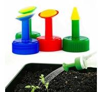 Confezione da 4 annaffiatori per bottiglie da giardino, ugello spruzzatore per piante da 300 mm, testa regolabile per irrigazione a nebbia adatta a bottiglie da 300 ml a 3 l