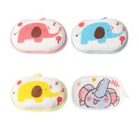 Confezione Da 4 Asciugamani Da Bagno Con Motivo Elefante, Asciugamani Da Bagno In Spugna, Asciugamani Da Bagno Per Bambini, Prodotti Da Bagno Per Bambini, Morbidi Asciugamani Da Bagno