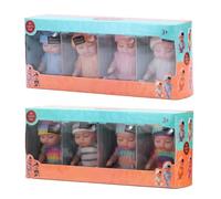 Confezione Da 4 Bambini Rinati Realistici - Boutique Per Bambini, Set Di Bambole Simulazione Neonatale Dettagliata, Bambole Da Gioco Interattive | Per Le Ragazze, I, La Famiglia, L'as