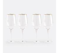 Confezione da 4 bicchieri da vino Lurik Altro TU