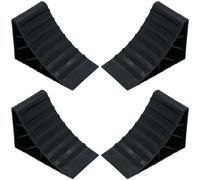 Confezione da 4 blocchi di sicurezza per ruote rimorchio auto caravan box cav...