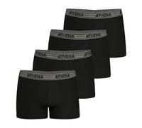 Confezione da 4 boxer Basic Coton Nero XL Tinta unita