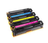 Confezione da 4 cartucce toner compatibili HP 212X, W2120X, W2121X, W2122X, W2123X per stampanti Color Laserjet Enterprise M554dn, M555dn, M555x, M578dn, M578f, MFP