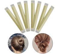Confezione da 4 chignon per chignon, facili da usare per capelli lunghi, per bambini e donne, biondi