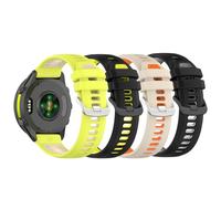 Confezione da 4 cinturini colorati in silicone da 22 mm per Garmin Forerunner 970/570, 47 mm, cinturini sportivi, comodi e facili da scambiare per Venu 3, Misura unica, Silicone, Nessuna pietra