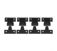 Confezione da 4 clip per pannelli di fissaggio a pressione per cucina e armadietti, fissaggio nascosto per lavori di falegnameria puliti