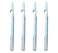 Confezione da 4 clip telescopiche retrattili per clip a coccodrillo, strumenti in acciaio inox per riparazioni domestiche e attività barbecue