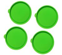 Confezione da 4 coperchi ricambio in silicone Tenuta perfetta che la freschezza Coperchio in silicone essenziale a prova perdite per cucina