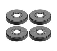 Confezione da 4 coperture decorative per tubi di riscaldamento, 20/25/32 mm, in ABS, per radiatore, doccia, rubinetto, valvola, decorazione per casa, bagno (grigio)