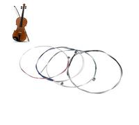 Confezione da 4 corde per violino 4/4, set completo per violino, universale, con anima in acciaio, corde dominanti per strumenti