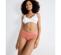 Confezione da 4 culotte alte Basic+ Rosso 48 (IT) - 44 (FR) Tinta unita