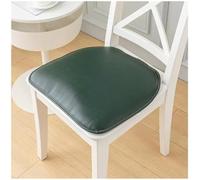 Confezione da 4 cuscini per sedie da cucina in pelle PU, 40 x 43 cm, in gomma antiscivolo, per sala da pranzo, ristorante, soggiorno, comodi cuscini per seduta a ferro di cavallo