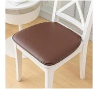 Confezione da 4 cuscini per sedie da esterni, 40 x 43 cm, in pelle PU, cuscini a ferro di cavallo, schienale in gomma antiscivolo, per sala da pranzo, soggiorno e cucina. Comfort e stile