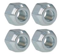 Confezione da 4 dadi conici ruota rimorchio M10 per mozzi sospensione filetta...