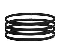 Confezione Da 4 Fasce Elastiche, Fasce Sportive, Fasce Antiscivolo, Fasce Elastiche, Fasce Sportive Sottili, Fasce Da Calcio per Bambini, Adatte per Sport E Fitness