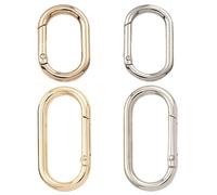 Confezione Da 4 Fibbie A Molla, Fibbie In Metallo, Accessori Hardware, Fatte A Mano Fai-Da-Te, Possono Essere Utilizzate Per Borse, Abbigliamento, Pendenti