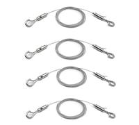 Confezione da 4 Fili Regolabili per Appendere Quadri Heavy Duty Supporta Ha9301